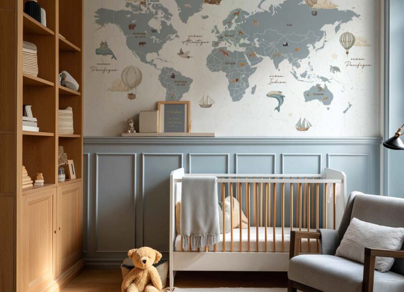 papier-peint-carte-du-monde-bleu