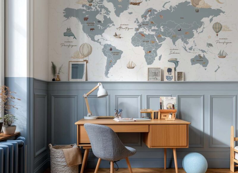 papier-peint-carte-du-monde-enfant