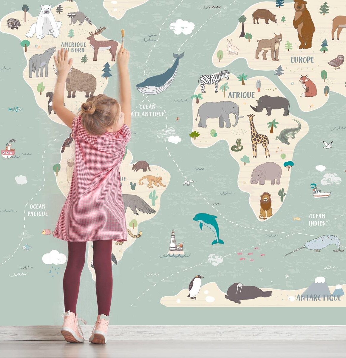 papier-peint-carte-monde-enfant