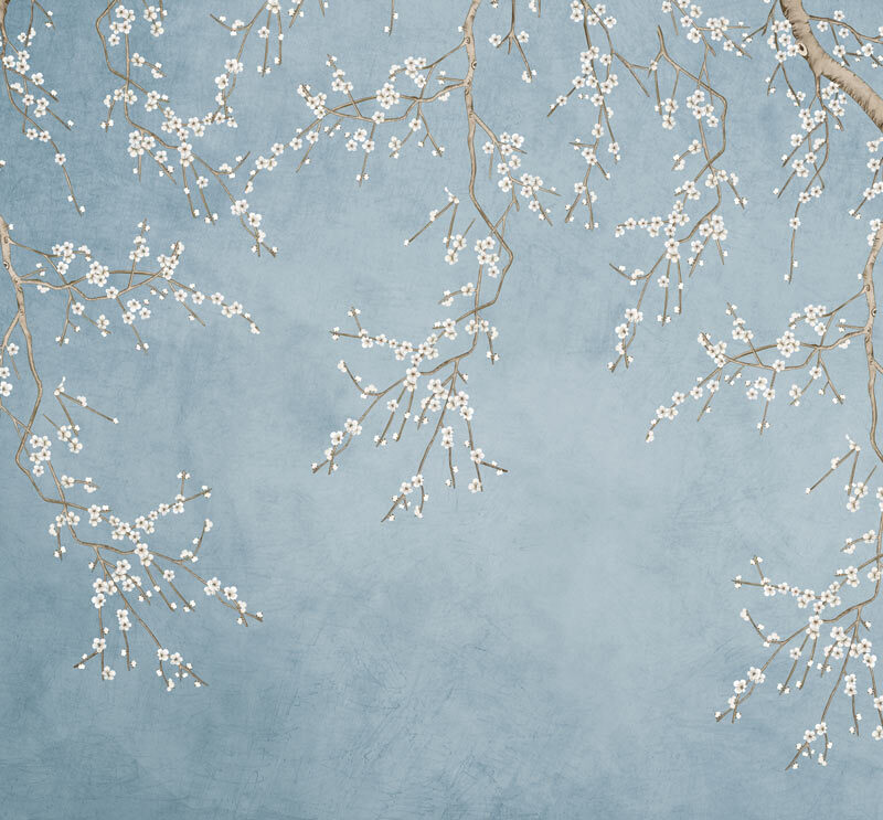 papier-peint-chambre-bleu