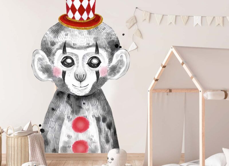 papier-peint-cirque-enfant
