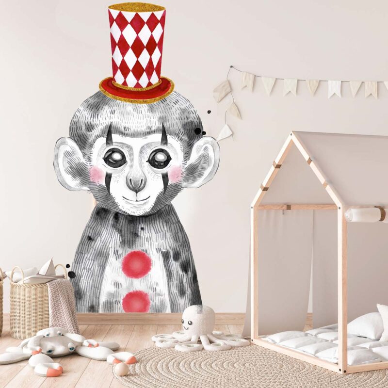 papier-peint-cirque-enfant