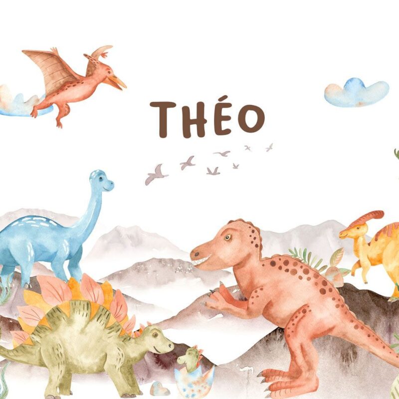 papier-peint-dinosaure