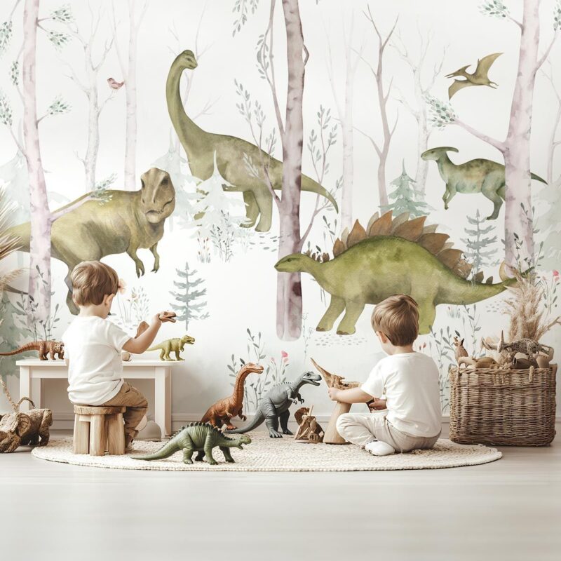 papier-peint-dinosaure--pour-enfant