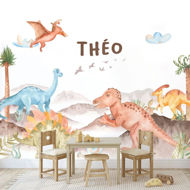 papier-peint-dinosaure-pour-enfant