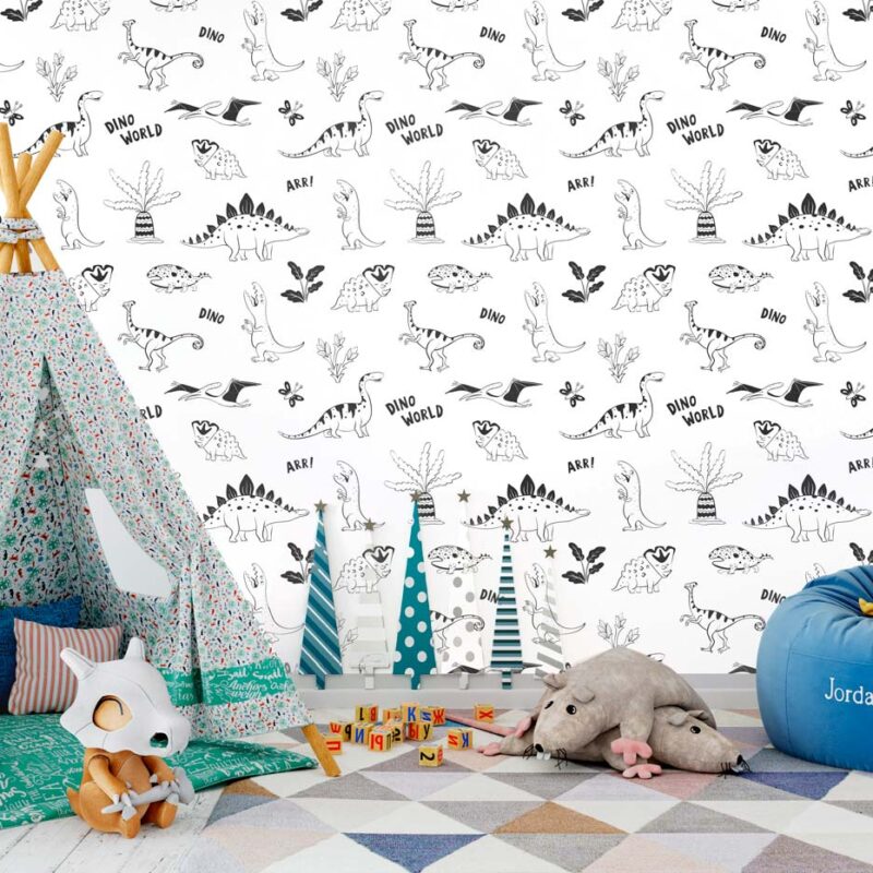papier-peint-dinosaures-enfant