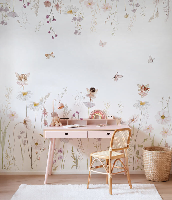 Papier peint Fées des champs