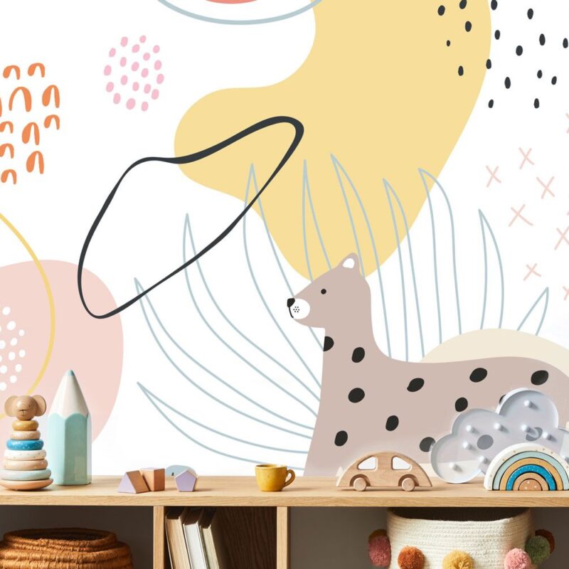 papier-peint-feuille-tropicale-enfant