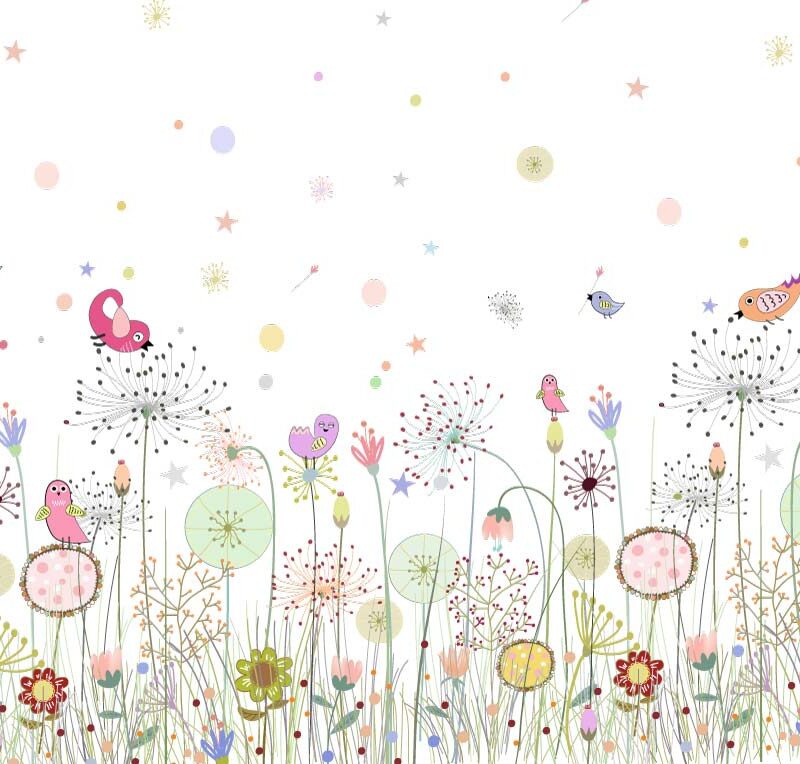 papier-peint-fleurs-bébé