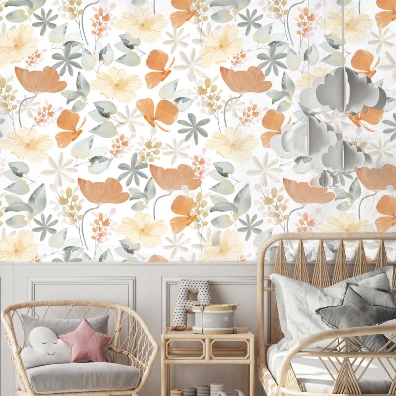 papier-peint-fleurs-d'été