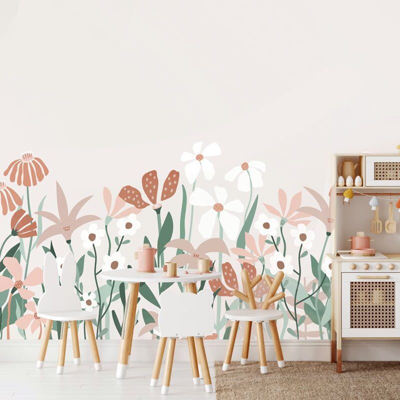 papier-peint-fleurs-enfant