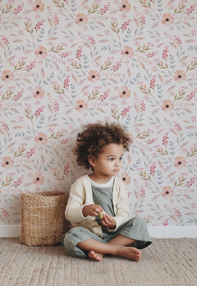 papier-peint-fleurs-enfant