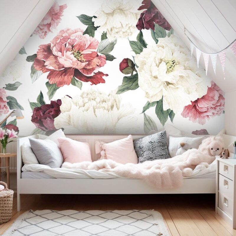 papier-peint-fleurs-fille-ado