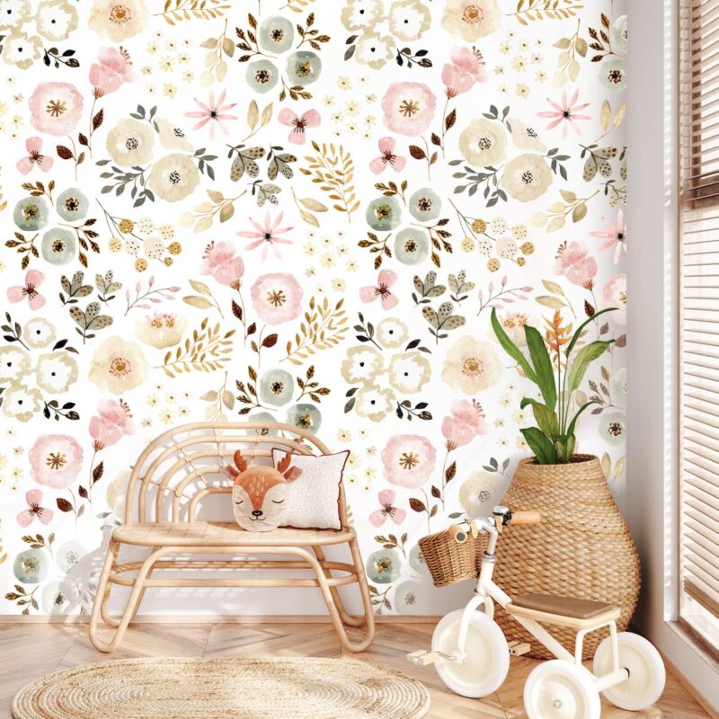 papier-peint-fleurs-girly