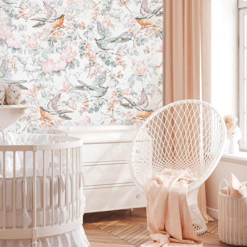 papier-peint-fleurs-pastel-enfant