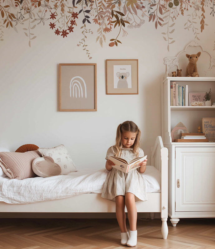 papier-peint-fleurs-tombantes