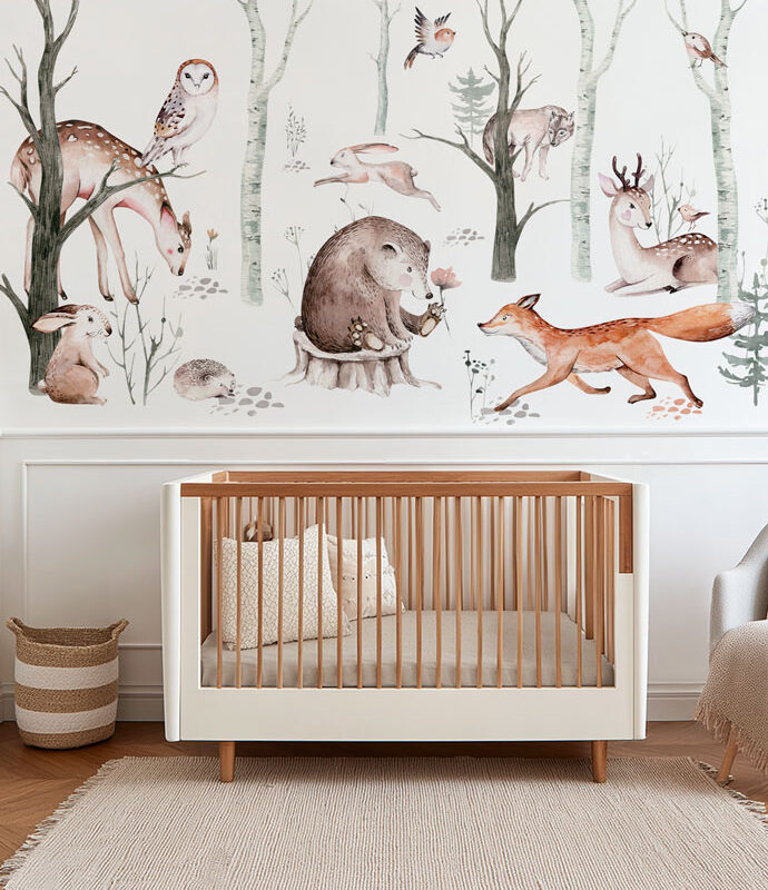 papier-peint-forêt-enfant