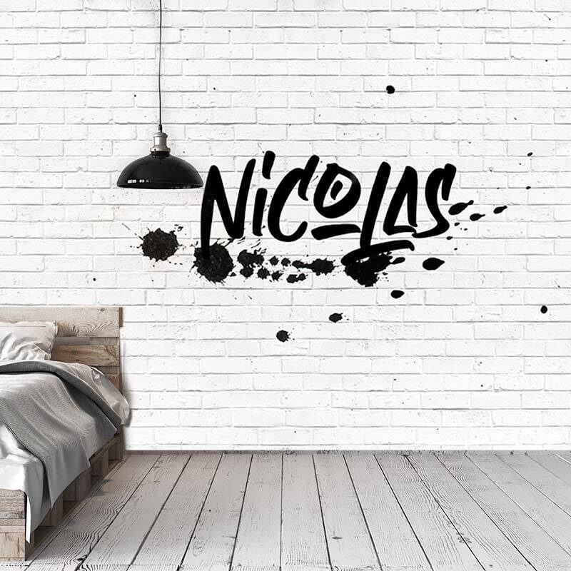 Papier peint graffiti personnalisé – Image 3