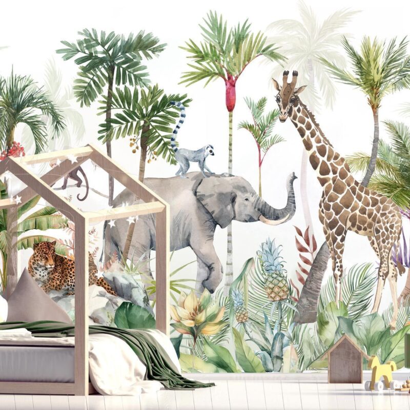 papier-peint-jungle-enfant