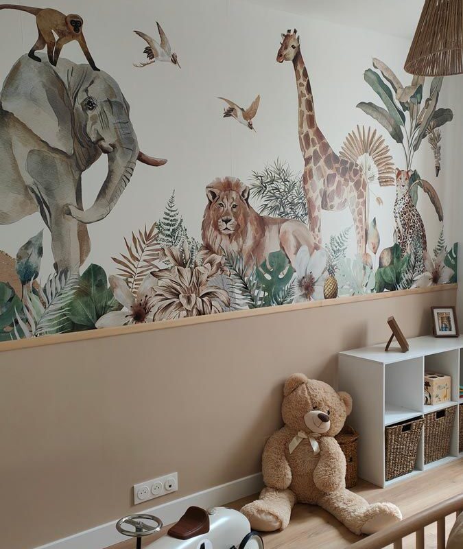 papier-peint-jungle-panoramique-enfant