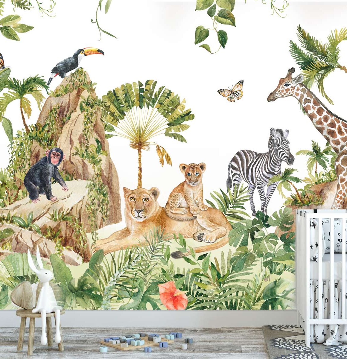 papier-peint-jungle-pour-enfant