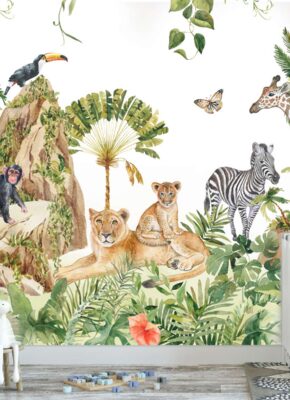 papier-peint-jungle-pour-enfant