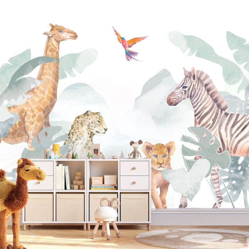 papier-peint-jungle-pour-enfant