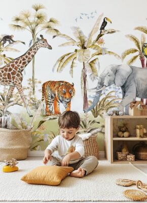 papier-peint-jungle-pour-enfant