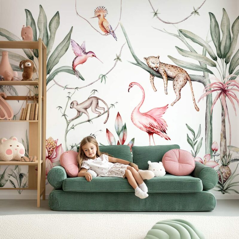 papier-peint-jungle-tropicale