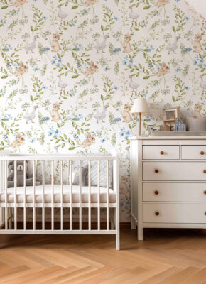 papier-peint-lapin-enfant