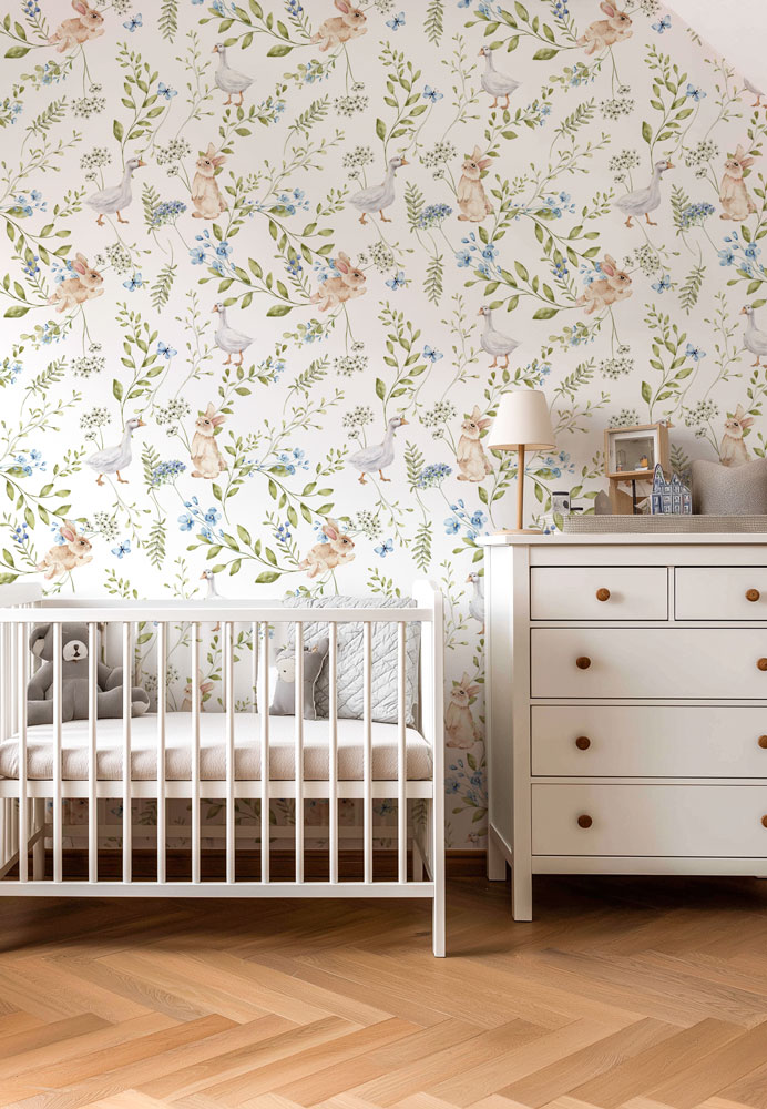 papier-peint-lapin-enfant