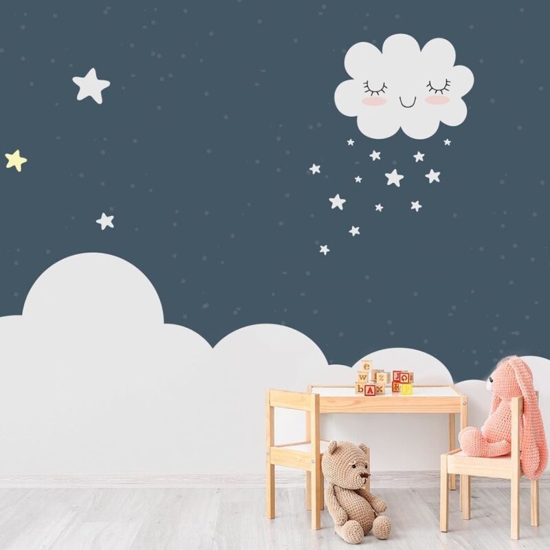 papier peint scandinave enfant