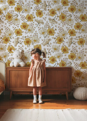 papier-peint-marguerite