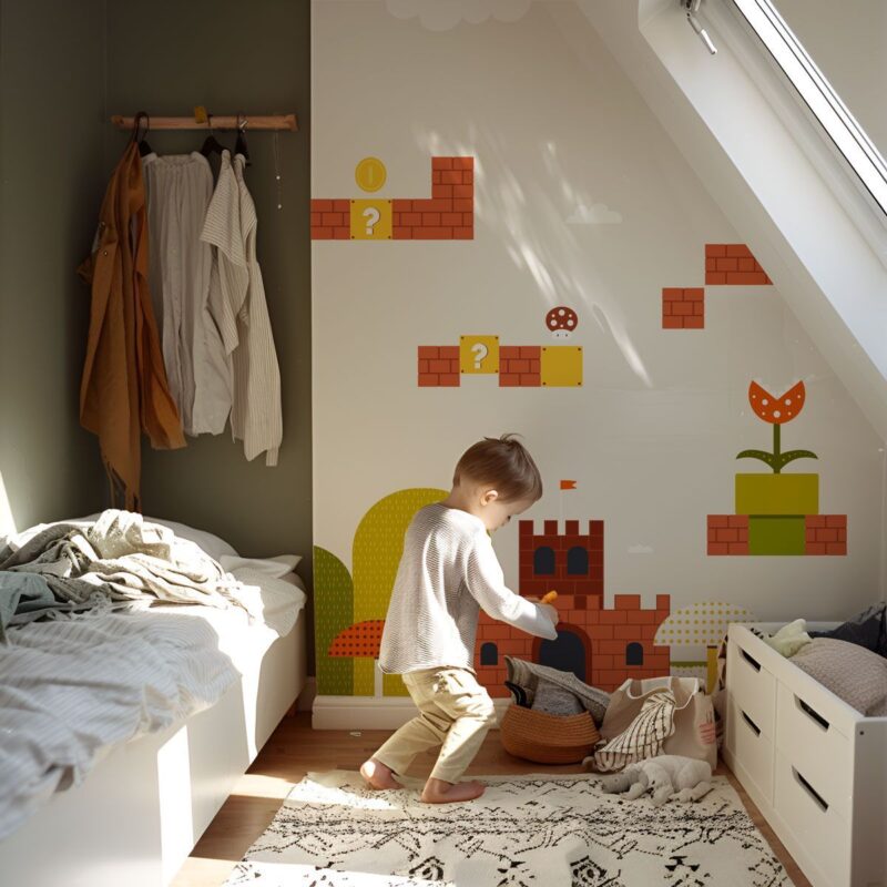 papier peint mario bros