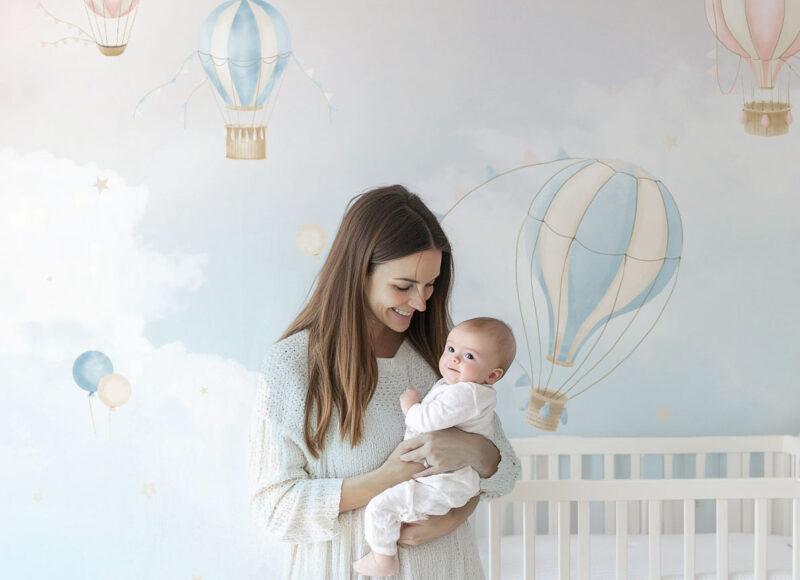 papier-peint-montgolfiere-bebe