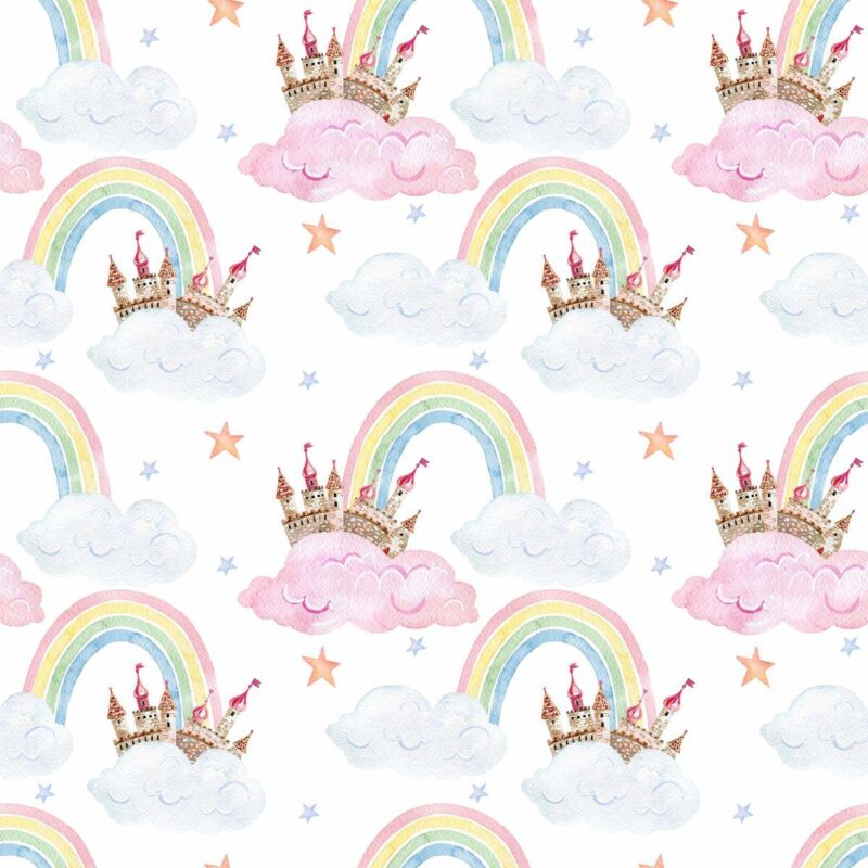 papier-peint-motif-princesse