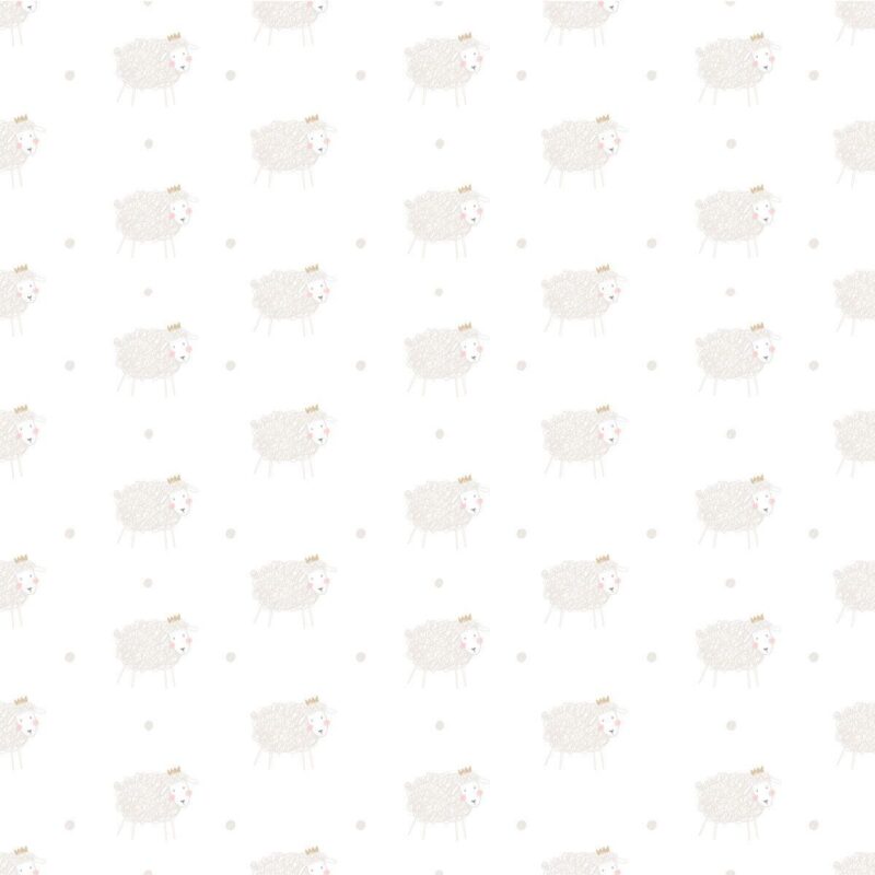 papier-peint-mouton-bébé