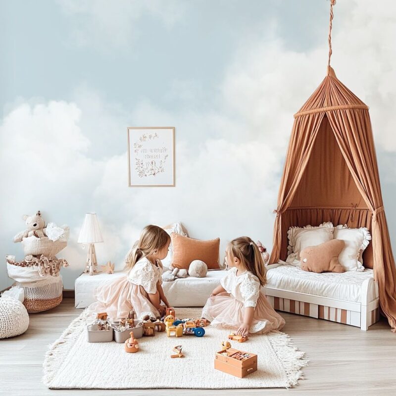 papier-peint-nuage-bleu