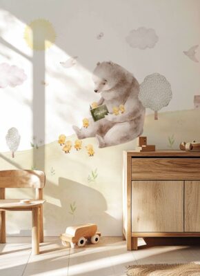 papier-peint-ours-pour-enfant