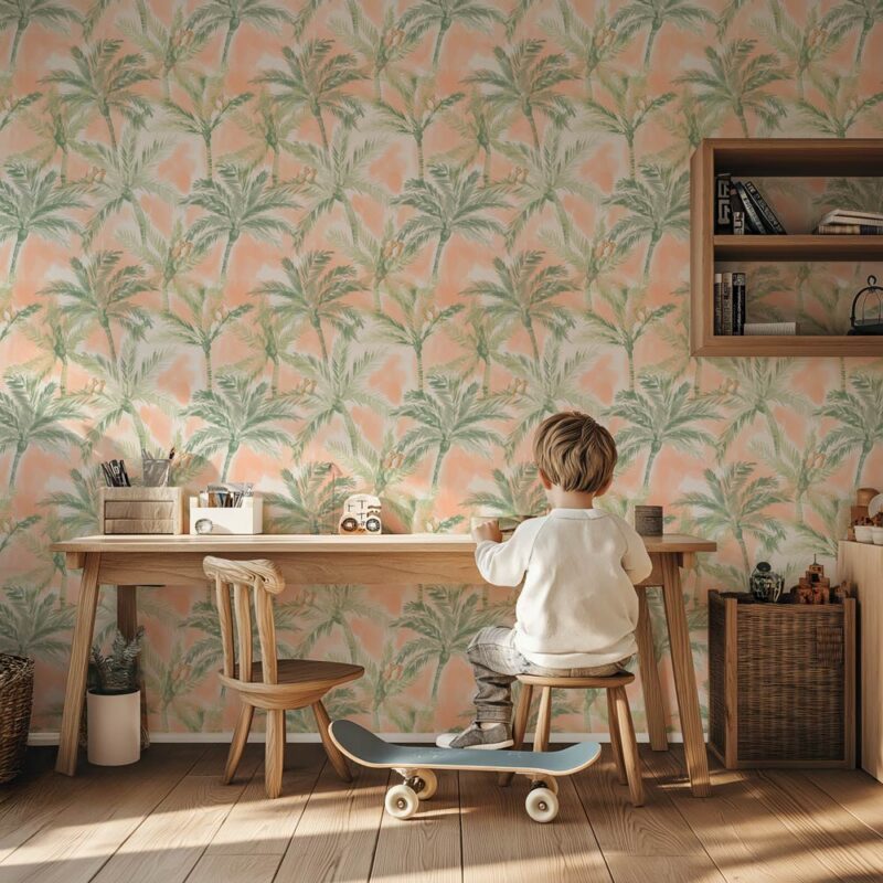 papier-peint-palm-tree