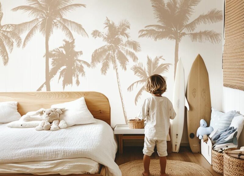 papier-peint-palmier-beige