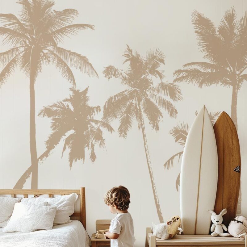 papier-peint-palmiers