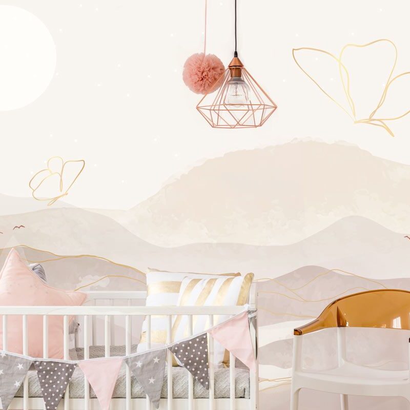 papier-peint-panoramique-bébé-fille