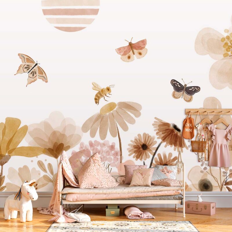 papier-peint-panoramique-chambre-fille