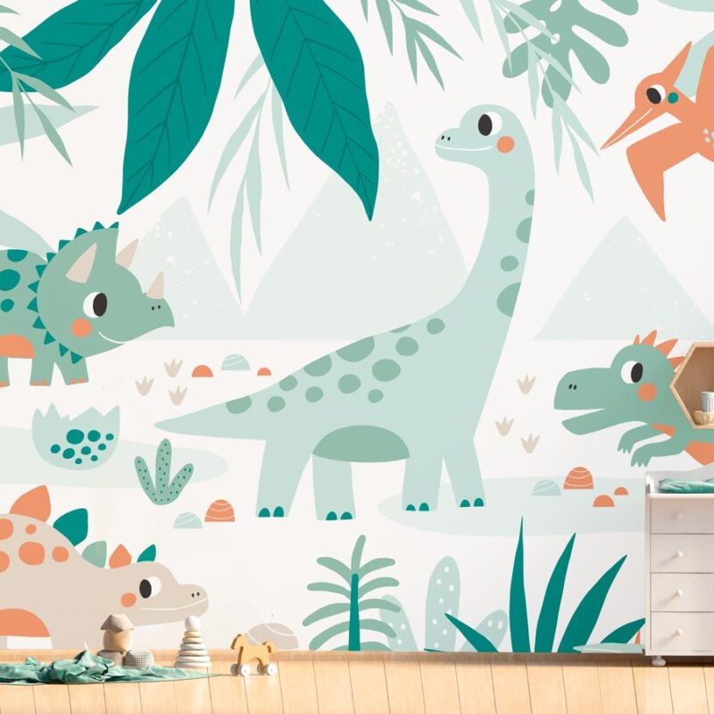 papier-peint-panoramique-dinosaure-bébé