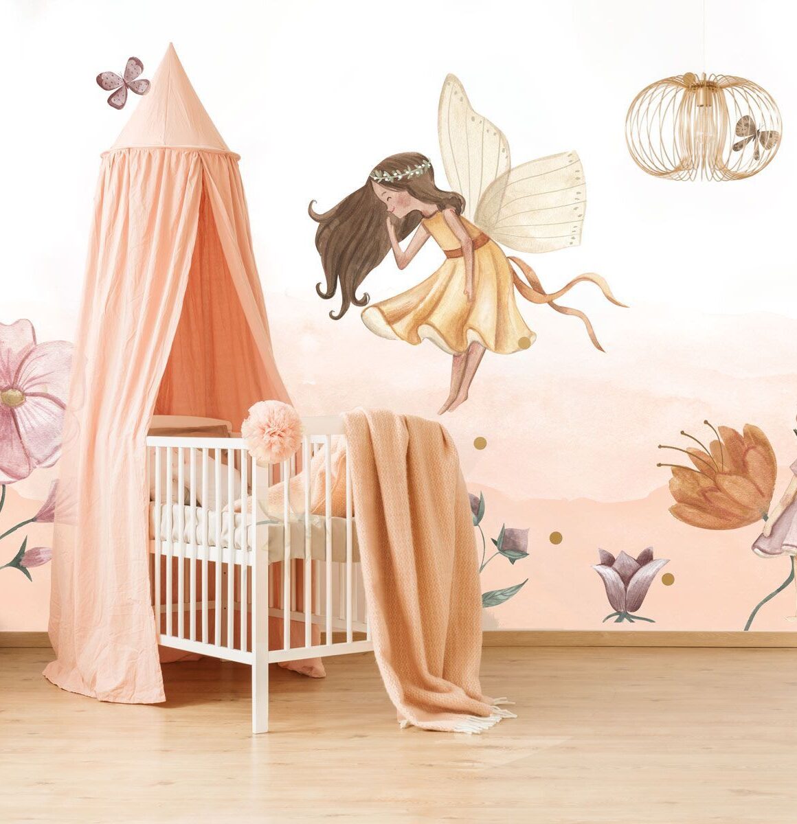 papier-peint-panoramique-fee-chambre-fille