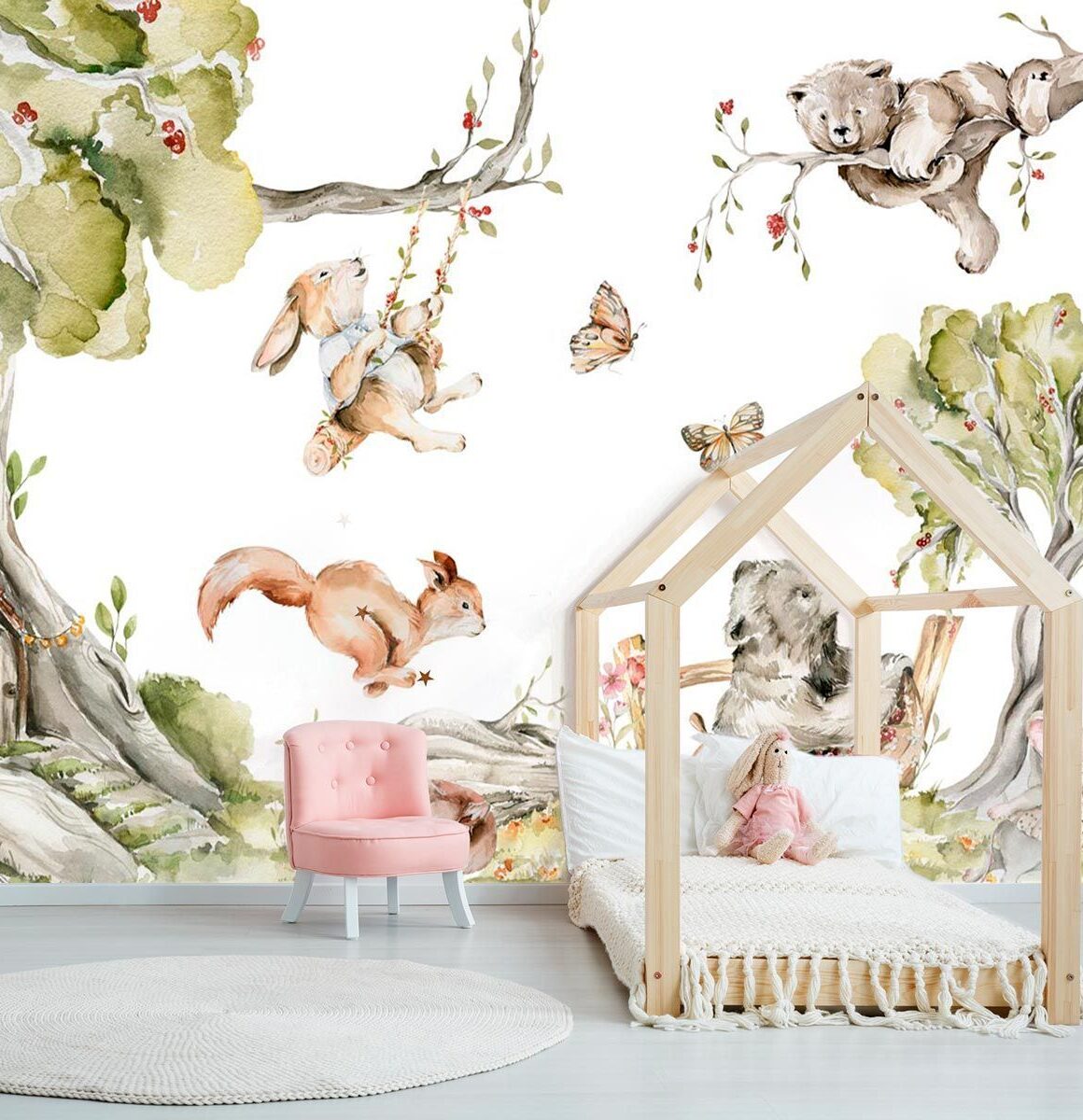 papier-peint-panoramique-foret-pour-enfant