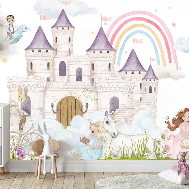 papier-peint-panoramique-princesse