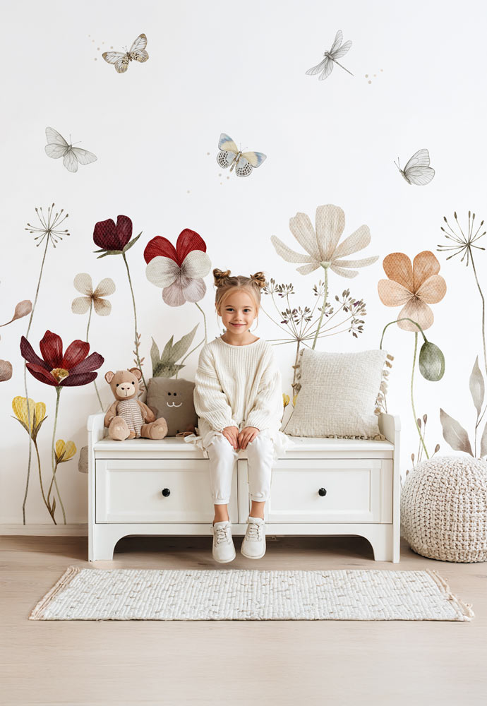 papier peint papillon