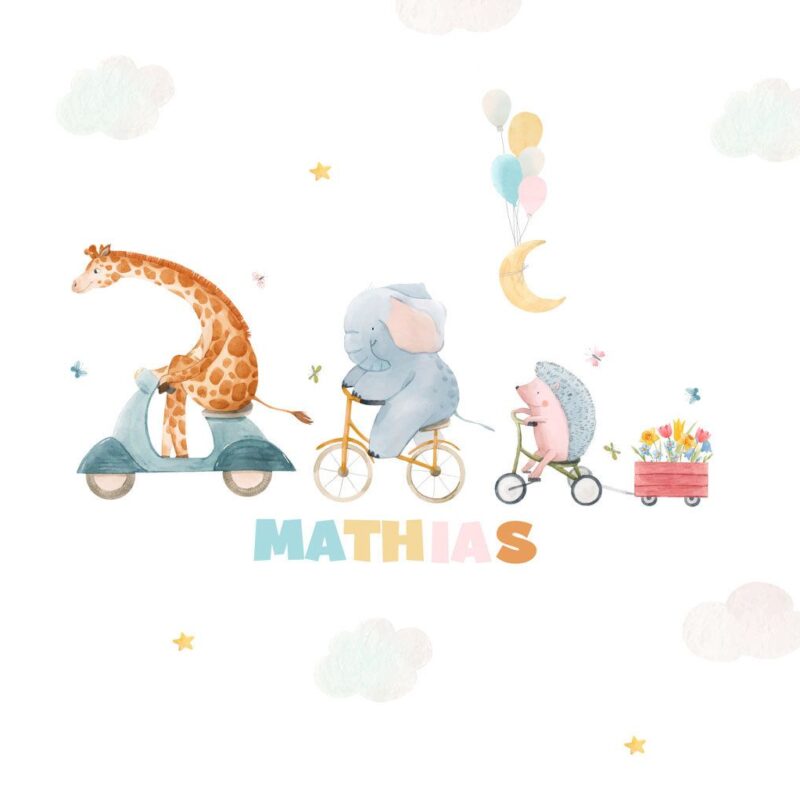 Papier Peint Balade dans les nuages Personnalisé – Image 2